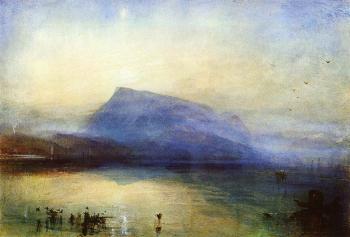 約瑟夫 瑪羅德 威廉 透納 The Blue Rigi,Lake of Lucerne,Sunrise